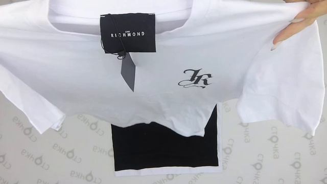 John Richmond t-shirt 2,Цена за ед: 14.74 евро, cток одежда оптом смотреть онлайн