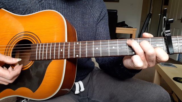 Blue Moon (instrumental) Teaching video #4 additional chords смотреть онлайн