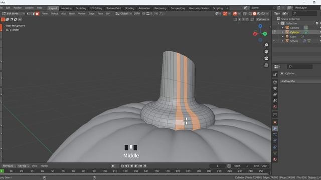 Blender Tutorial for Beginners | Pumpkin Design in blender | Shading, lighting and scene in Blender смотреть онлайн