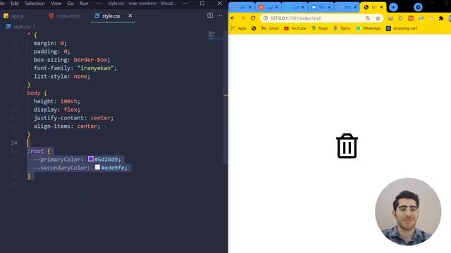چگونه آیکون را به html اضافه کنیم ؟ | font-awesome | فرانت اند смотреть онлайн