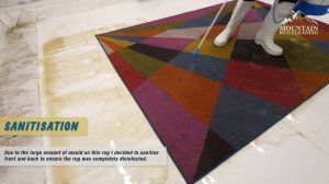 From Gross to Gorgeous: The Incredible Restoration of a Mould Infested Rug | Satisfying ASMR