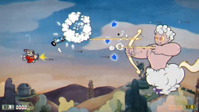 HOT DAWG FROG FIGHTS | Cuphead Part 1 смотреть онлайн