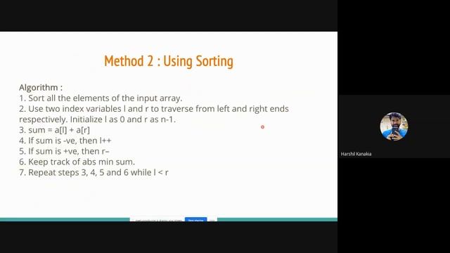 Python implementation for finding two elements whose sum is closet to zero смотреть онлайн