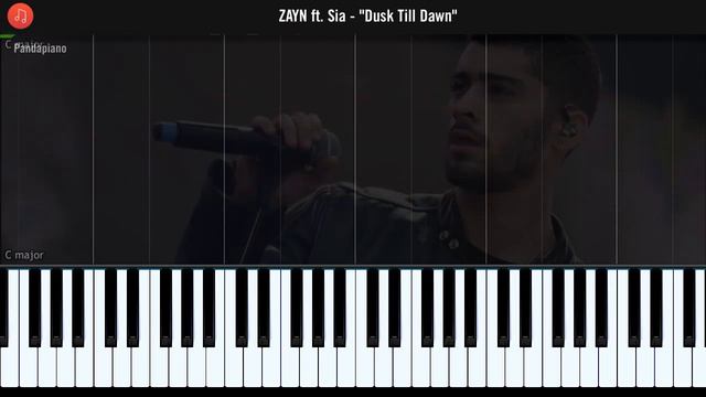 ZAYN - "Dusk Till Dawn" ft Sia Piano Tutorial - Chords - How To Play - Cover смотреть онлайн