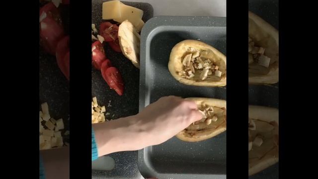 Баклажаны с сыром в духовке ПП смотреть онлайн