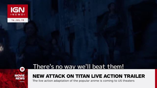 Watch the Live Action Attack on Titan Trailer - IGN News смотреть онлайн