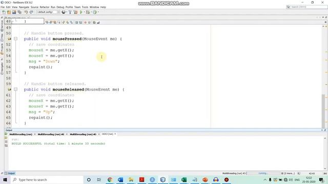 Java Event Handling Part-2 Mouse Event Handler Example смотреть онлайн