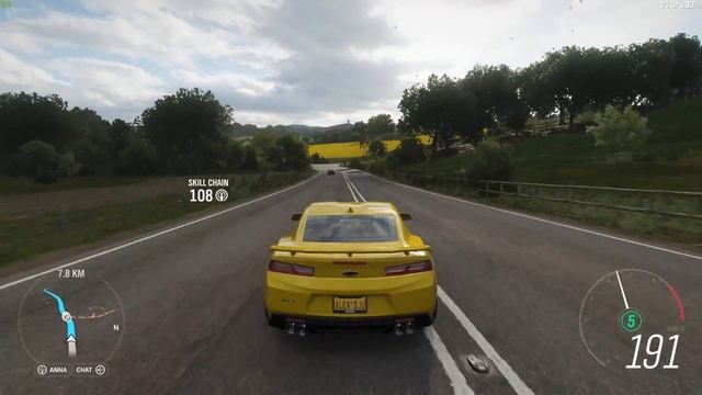Forza Horizon 4 - 2017 Chevrolet Camaro ZL1 - Car Show Speed Jump Crash Test . 1440p 60fps. смотреть онлайн
