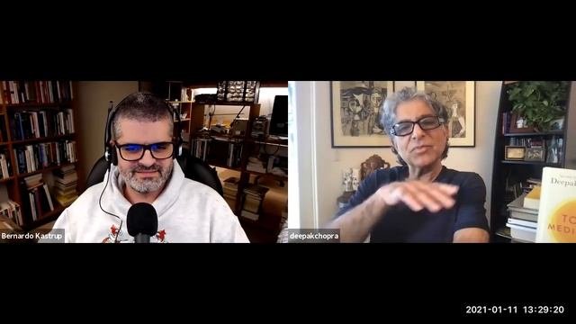 Deepak Chopra and Bernardo Kastrup On the future of Planetary Evolution смотреть онлайн