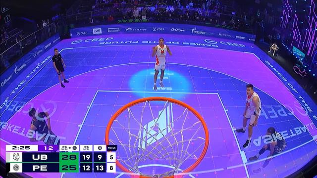 HIGHLIGHTS Фиджитал-баскетбол со СБЕРОМ. 1/2 финала 28.02.24 смотреть онлайн