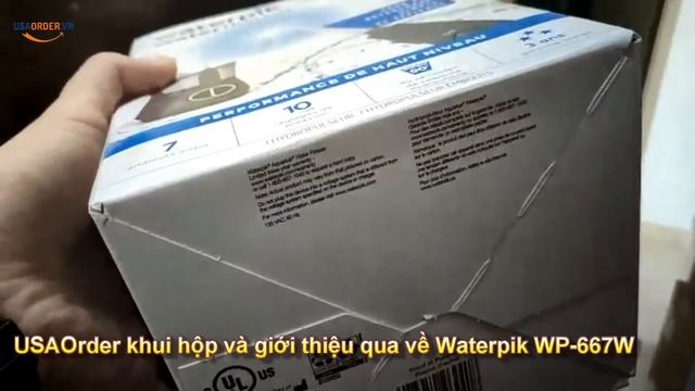 Waterpik WaterFlosser WP-667W - Máy Tăm Nước Số 1 đến Từ Mỹ !