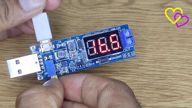 DC To DC Adjustable Step Up Voltage Regulator || HW-132 DC USB Buck Boost Power Regulator Module 3W