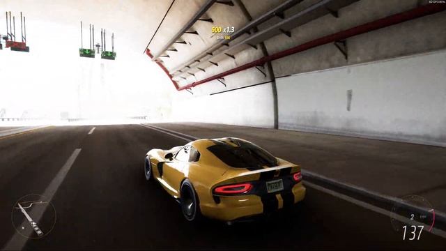 Forza Horizon 5 . Dodge SRT Viper GTS Anniversary Edition 2013 . Car Show Speed Jump Crash Test . смотреть онлайн