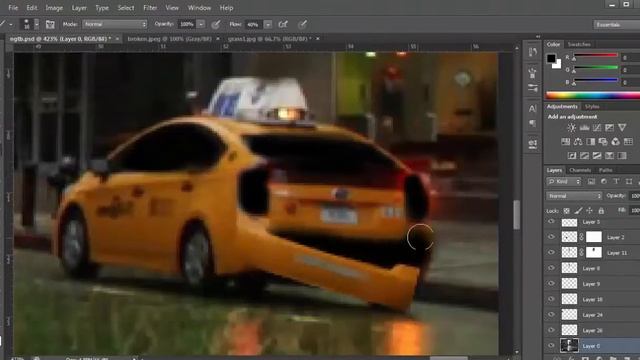 Photoshop Project - Abandoned New York [Speed-Art] смотреть онлайн