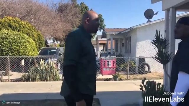 Ламар прожаривает Франклина на русском, озвучка нейросетью смотреть онлайн