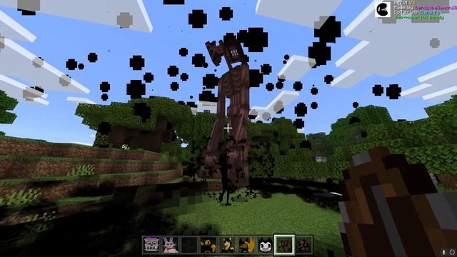 MR HOPPS, Ink DEMON BENDY, And SIREN HEAD in Minecraft PE смотреть онлайн