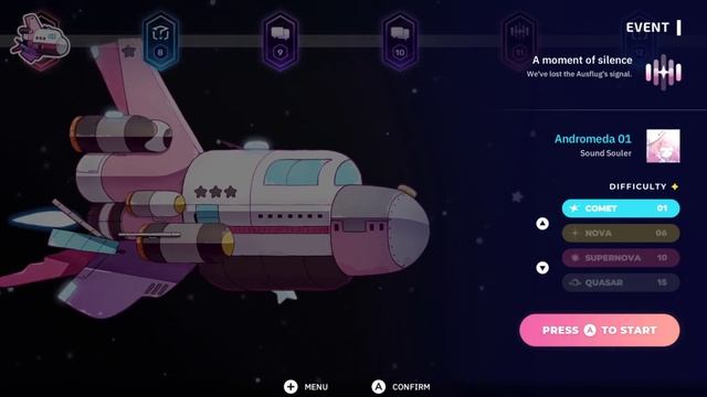 Sixtar Gate: STARTRAIL - 1 hour of gameplay, with complete songs list overview (Nintendo Switch) смотреть онлайн