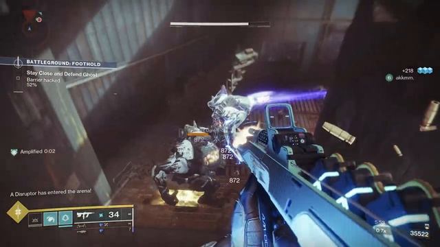Destiny 2 | Vanguard OPS Battleground: Foothold - Gameplay (PC UHD) [4K60FPS] смотреть онлайн