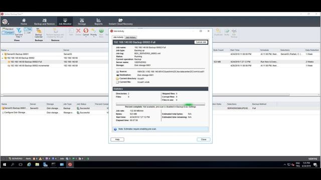 Backup Virtual Machine (VM) with Veritas Backup Exec 20.3 смотреть онлайн