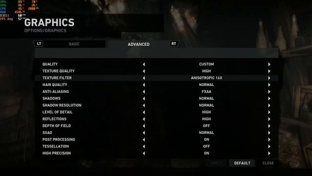 Tomb Raider | RX 560X + Ryzen 5 2500U | 1080p смотреть онлайн