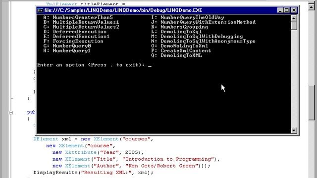 LINQ Using Visual C# 2008 tutorial: LINQ to XML смотреть онлайн