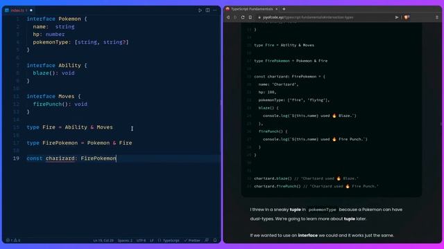 TypeScript Fundamentals - #9 Intersection Types Combine Types смотреть онлайн