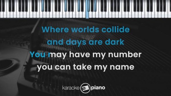 Skyfall - Adele (KARAOKE PIANO - LOWER KEY)