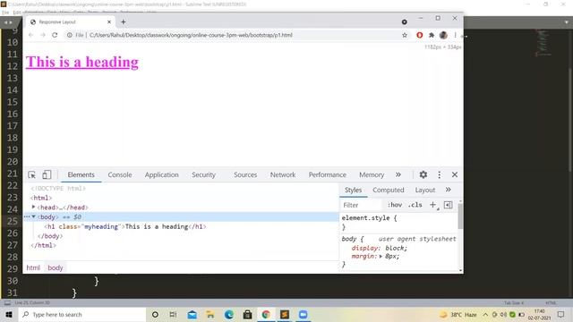 Bootstrap for website designing (Part1): Lecture 63 - Website Designing (Hindi) смотреть онлайн