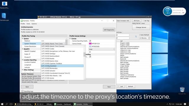 Kameleo v1.3, Built-in proxy management, Socks5 911.re, 100% anonymity смотреть онлайн