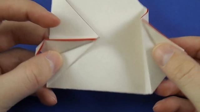 Как сделать губы из бумаги ? Оригами ГУБЫ смотреть онлайн