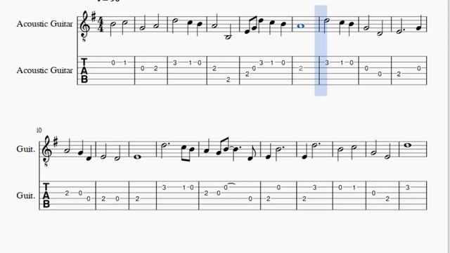 Guitar Tab: How To Play Dry Hands (Minecraft) By C418