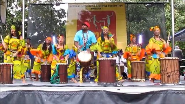N'Fungola Sibo African Dance and Drum Company - Congo Sqaure 2019 смотреть онлайн