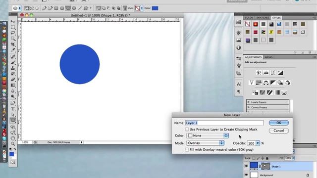 How to create a 3D circle in Photoshop смотреть онлайн