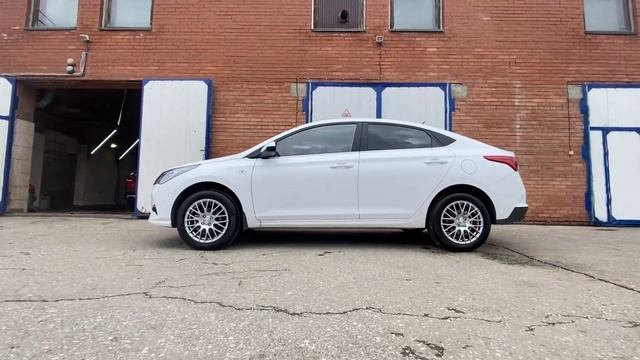 Хорошо диски сели на Солярис! Прома GT 16" в цвете Неро смотреть онлайн