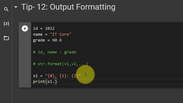 Python Tips for beginners: 12. Output formatting (fstring , format function) #python #100PythonTip смотреть онлайн