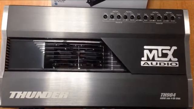 Коротко о усилителе Alpine KTP-445A смотреть онлайн