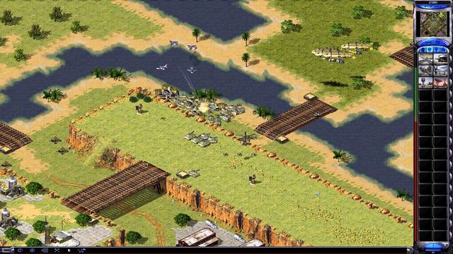 Red Alert 2 | Extra Hard Mod | ROBOT TANKS Vs Brutal Ai