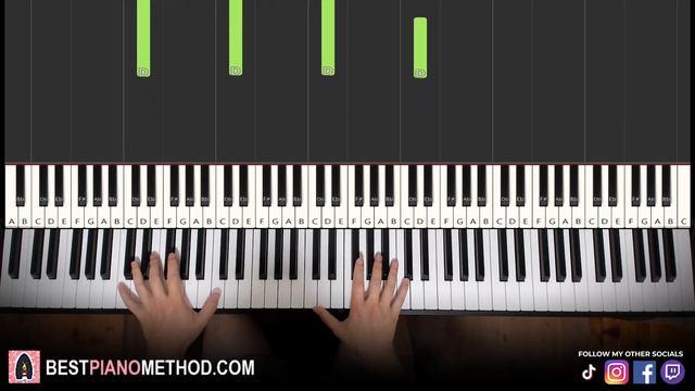 How To Play - Geometry Dash Menu Theme (Piano Tutorial Lesson) смотреть онлайн