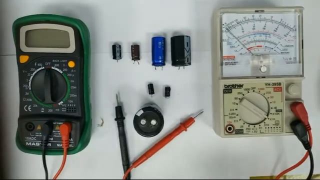Конденсаторларни текшириш. Проверка конденсаторов. #elektronika #ремонт техники