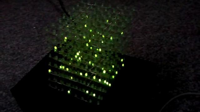 8x8x8 LED Cube Algorithms смотреть онлайн