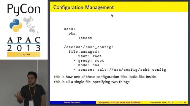 Deployment, Configuration Management and more with Salt Stack by izquierdo смотреть онлайн