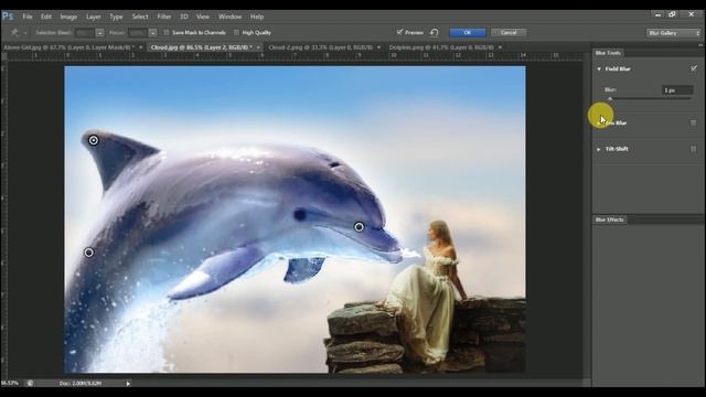 Photoshop Tutorial | Dolphin Love | Photo Manipulation In Photoshop | CS6 2020