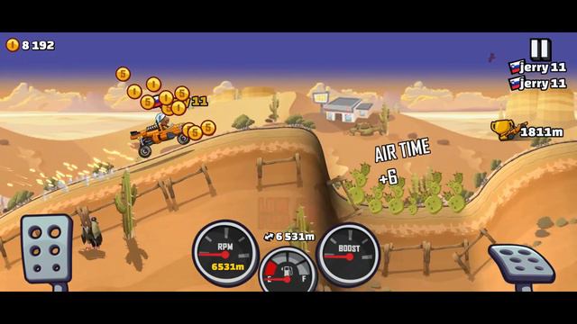 10km FORMULA in DESERT VALLEY - Hill Climb Racing 2 gameplay walkthrough смотреть онлайн