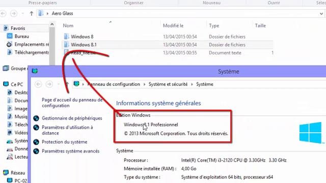 How to Enable Aero Glass in Windows 8 / 8.1 (No WaterMark!) смотреть онлайн