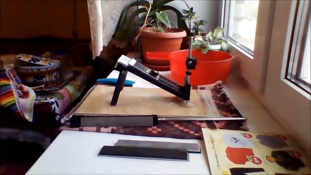Заточка керамического ножа веневским алмазным бруском смотреть онлайн