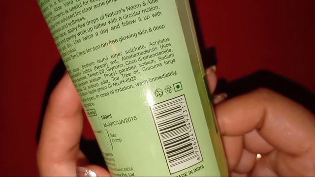 Pimples Ko Karo Bye Bye 👋 ||Nature's essence Neem and aloe vera face wash review. смотреть онлайн