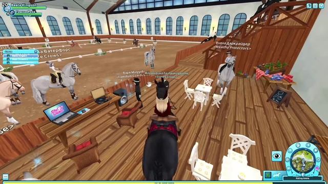 Драконы-фризы уже на Юрвике/Обновление старого манежа/Покупка лошади/Star Stable Online смотреть онлайн