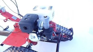 Мотоблок БРАЙТ на гусеницах КРУТЕЦ