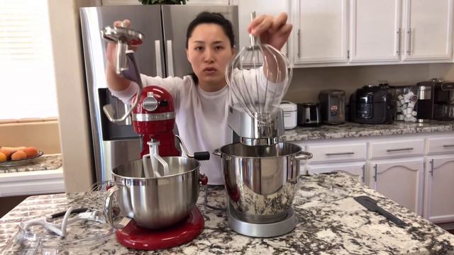 KitchenAid Stand Mixer VS. Kenwood Major Titanium 厨师机超详细PK смотреть онлайн