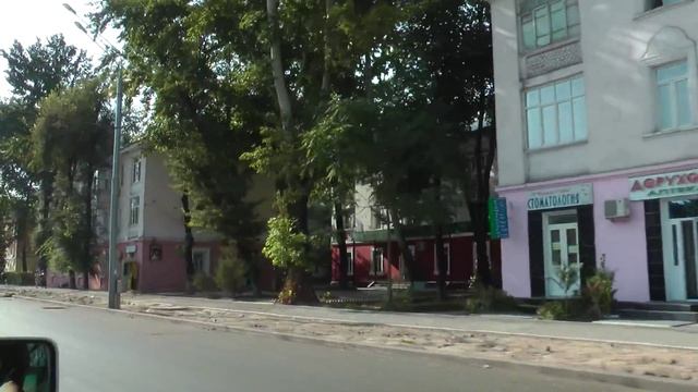 От поворота на аэропорт до цирка в городе Душанбе смотреть онлайн